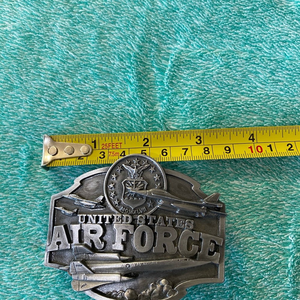 Vintage 1987 United States Air Force Belt Buckle - SISKIYOU - - Picture 6 of 8